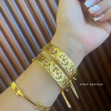 Gold Plated Bangles