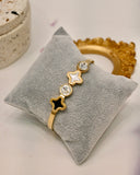 Four leaf Clover Bangle
