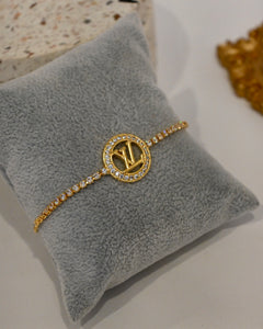 LV inspired Braclet