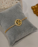 LV inspired Braclet
