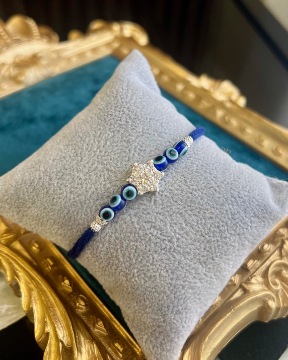 Sterling Silver ⭐️ evil eye 🧿 Rakhi